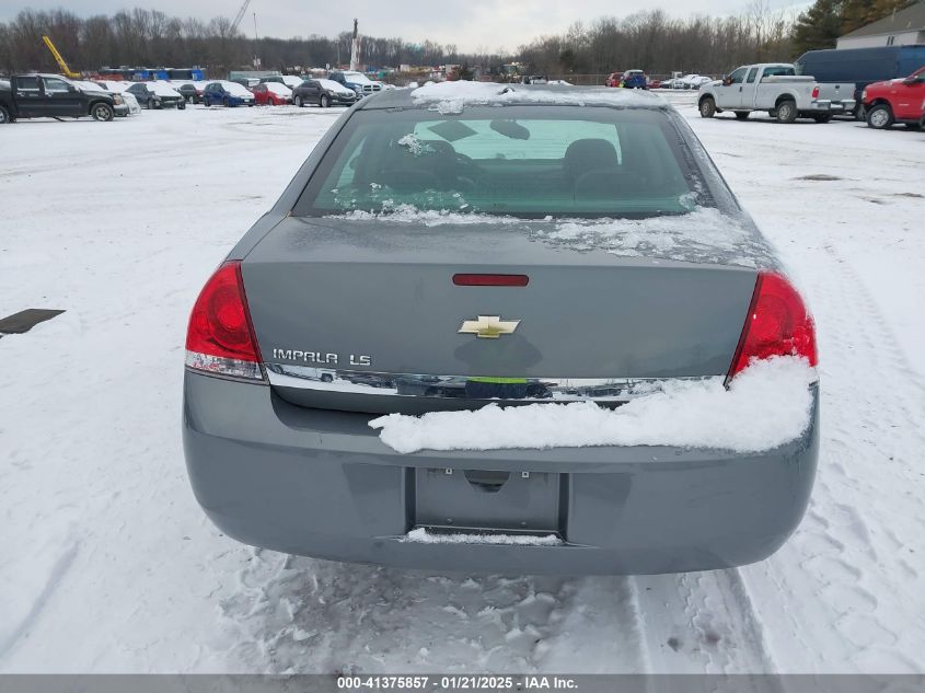 2008 Chevrolet Impala Ls VIN: 02G1WB58N68135803 Lot: 41375857