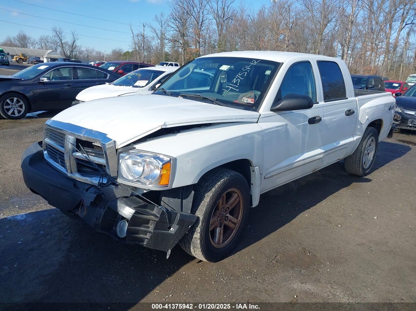 2007 DODGE DAKOTA VIN: 1D7HW48JX7S166780