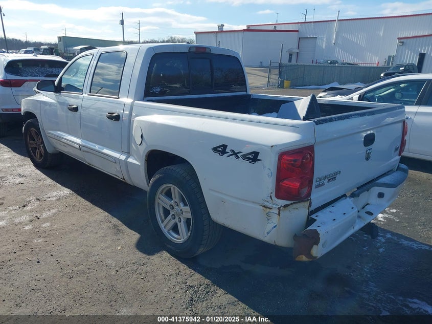 2007 DODGE DAKOTA VIN: 1D7HW48JX7S166780