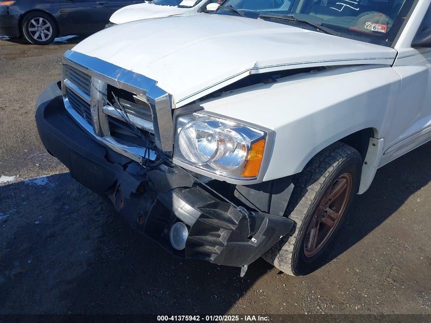 2007 DODGE DAKOTA VIN: 1D7HW48JX7S166780