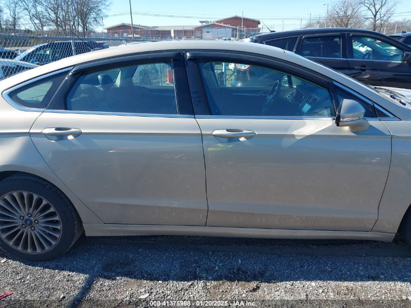 2016 FORD FUSION TITANIUM - 3FA6P0K96GR121309