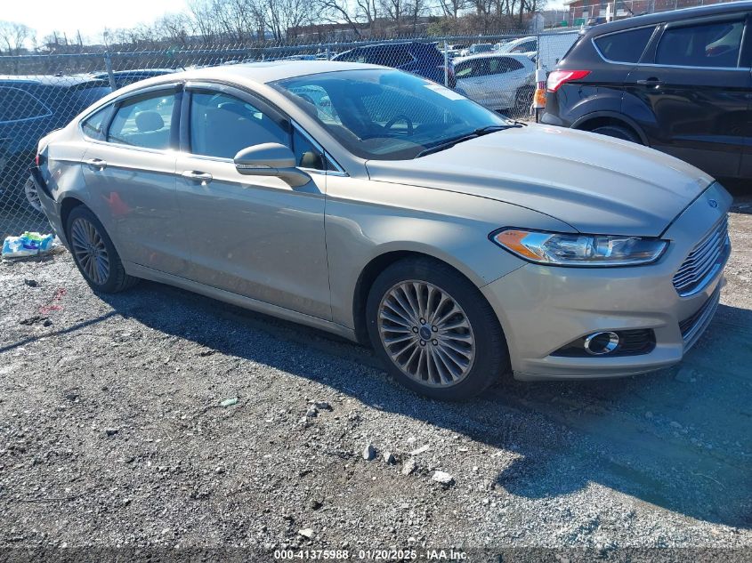 2016 FORD FUSION TITANIUM - 3FA6P0K96GR121309