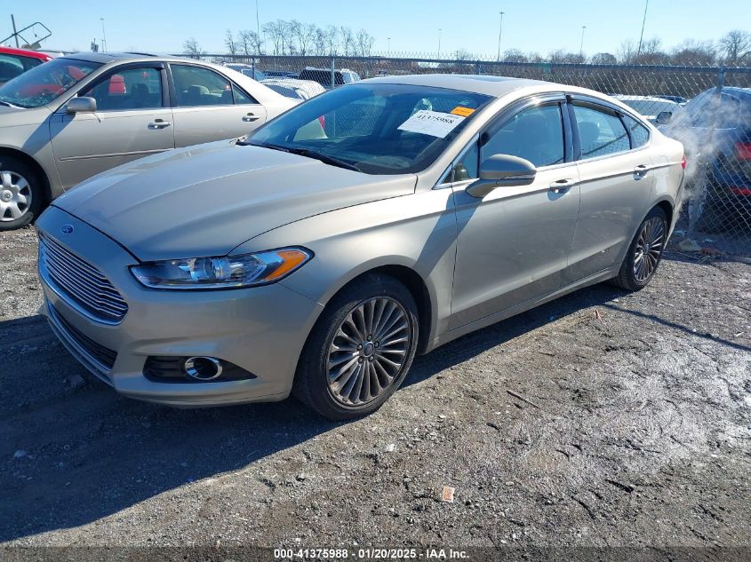 2016 FORD FUSION TITANIUM - 3FA6P0K96GR121309