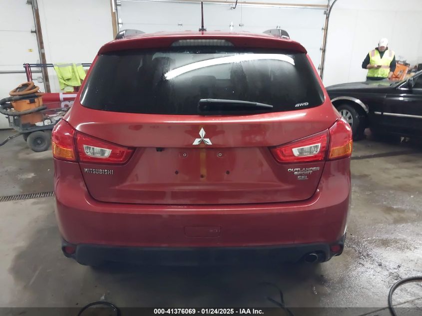 2016 Mitsubishi Outlander Sport 2.4 Sel VIN: JA4AR4AW9GZ037388 Lot: 41376069