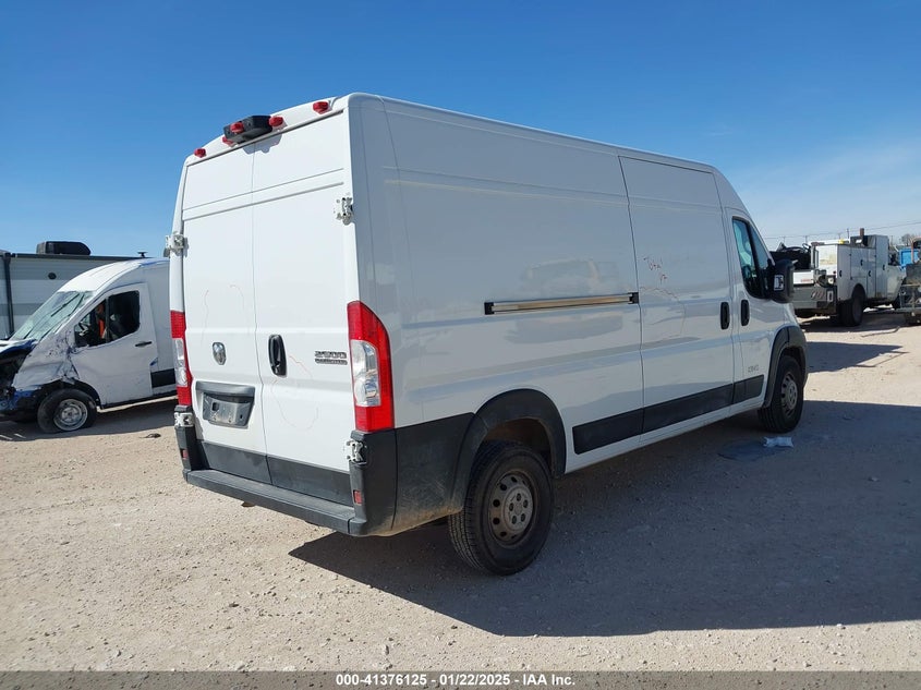 VIN 3C6LRVDGXPE524000 2023 RAM PROMASTER 2500 HIGH ROOF 159 WB