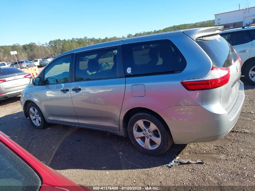 VIN 5TDZK3DC2GS724321 2016 TOYOTA SIENNA no.14