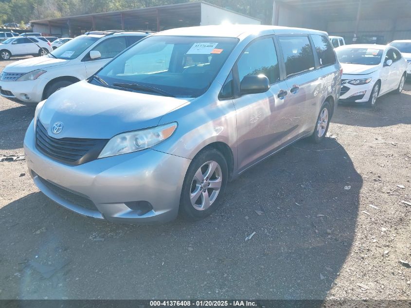 VIN 5TDZK3DC2GS724321 2016 TOYOTA SIENNA no.2