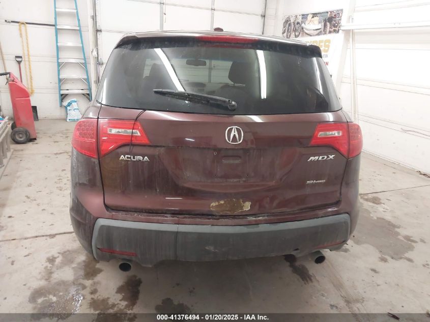 2008 Acura Mdx VIN: 2HNY28298H543616 Lot: 41376494