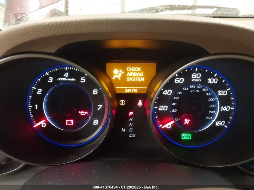 2008 Acura Mdx VIN: 2HNY28298H543616 Lot: 41376494