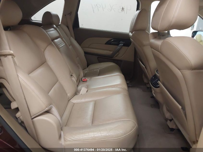 2008 Acura Mdx VIN: 2HNY28298H543616 Lot: 41376494