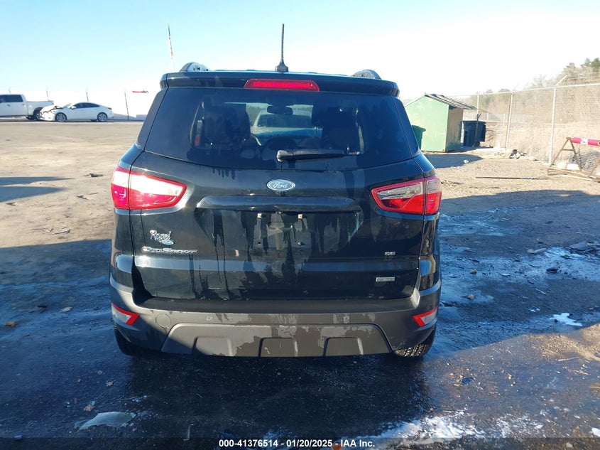 2018 FORD ECOSPORT SE - MAJ3P1TE2JC203547