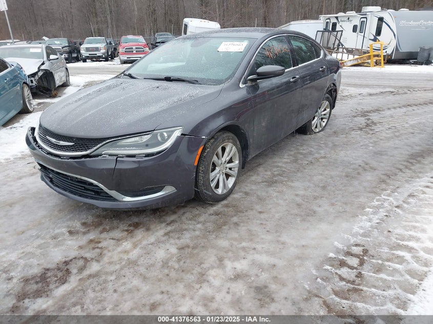 Vin: 1c3cccabxfn505274, lot: 41867036, chrysler 200 limited 20152