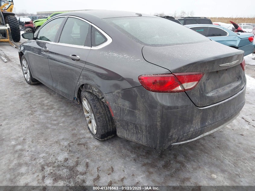 Vin: 1c3cccabxfn505274, lot: 41867036, chrysler 200 limited 20153