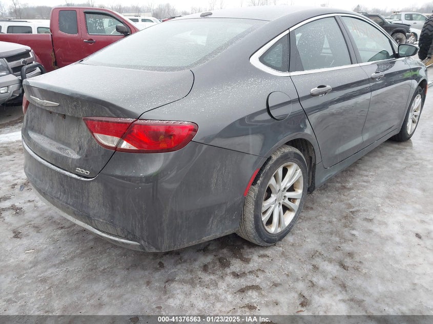 Vin: 1c3cccabxfn505274, lot: 41867036, chrysler 200 limited 20154