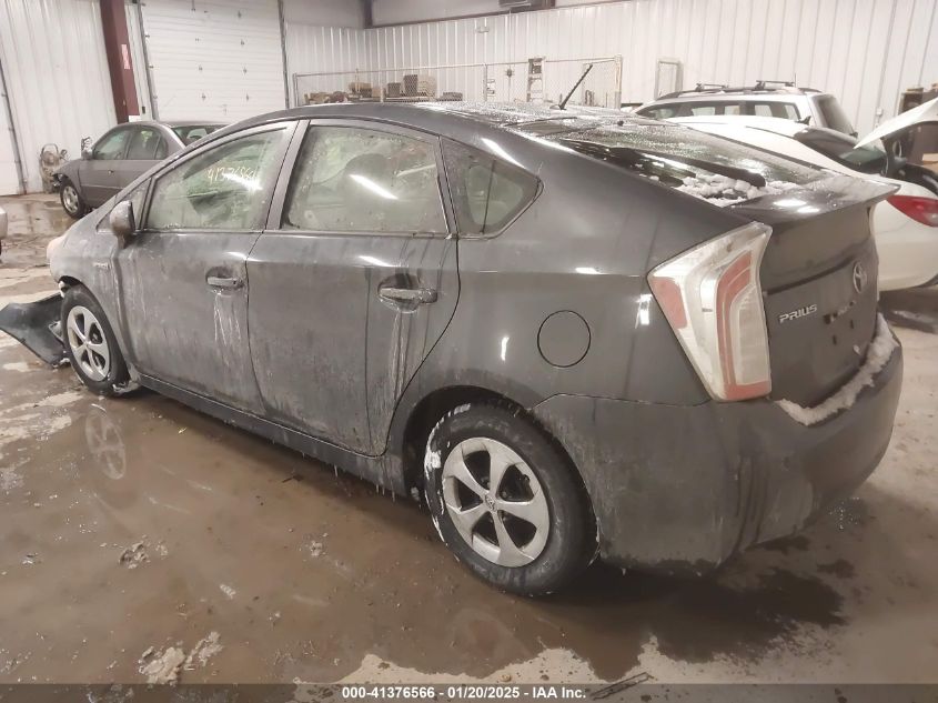 VIN JTDKN3DU5F0481722 2015 Toyota Prius, Two no.3