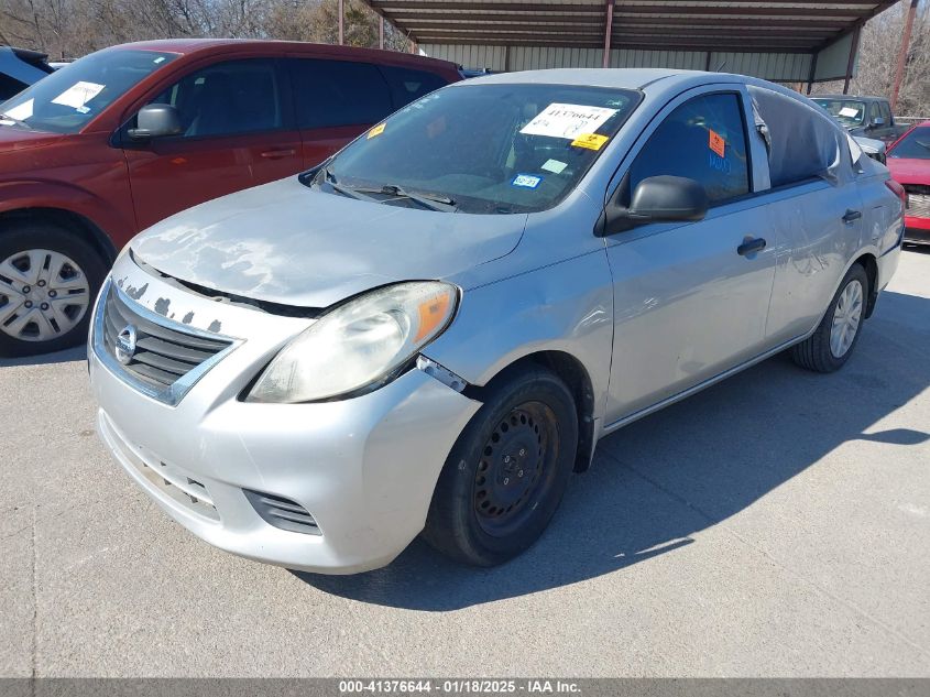 VIN 3N1CN7APXDL854427 2013 Nissan Versa, 1.6 S+ no.2