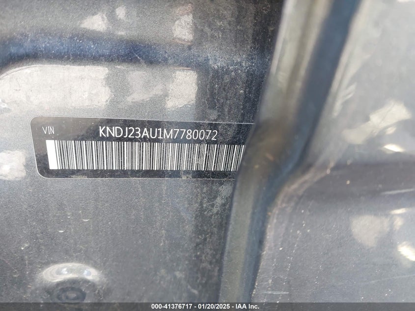 2021 KIA SOUL VIN: KNDJ23AU1M7780072