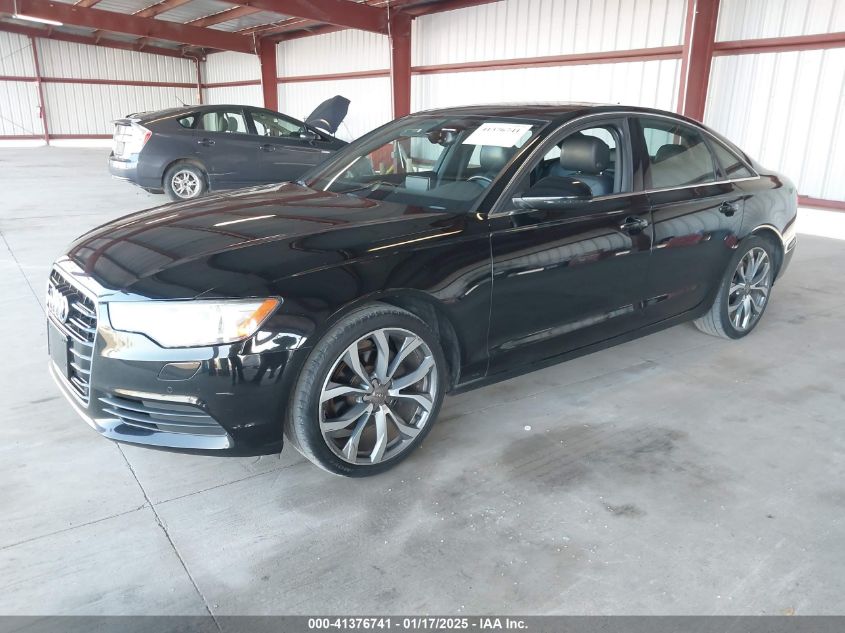 2013 AUDI A6 2.0T PREMIUM - WAUGFAFC6DN071665