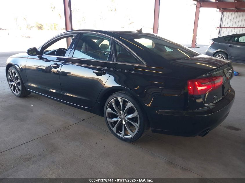 2013 AUDI A6 2.0T PREMIUM - WAUGFAFC6DN071665