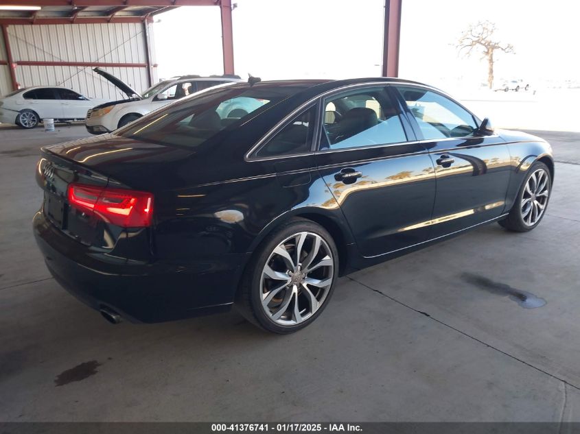 2013 AUDI A6 2.0T PREMIUM - WAUGFAFC6DN071665