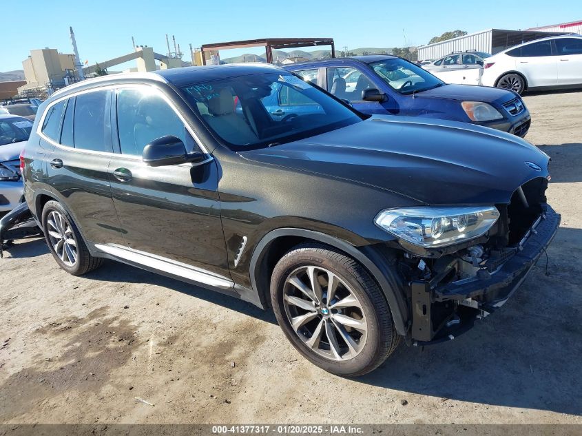 2019 BMW X3 XDRIVE30I - 5UXTR9C50KLP91581