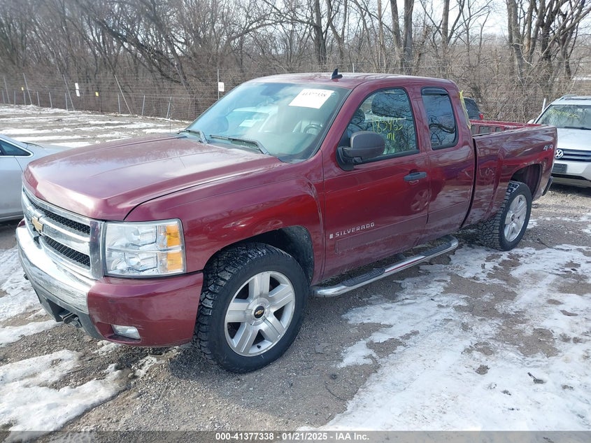 2008 CHEVROLET SILVERADO 1500 VIN: 1GCEK19018Z253683