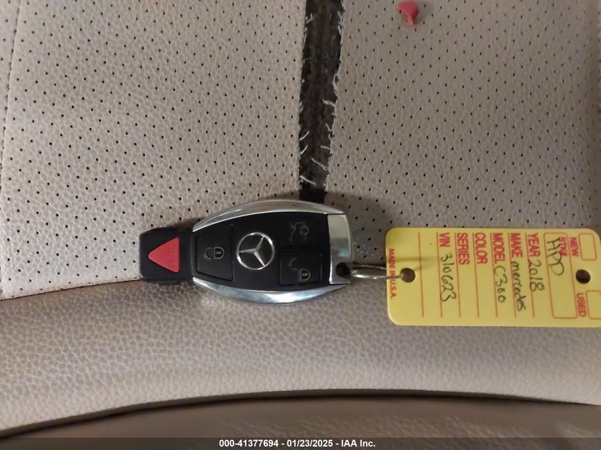 2018 MERCEDES-BENZ C 300 4MATIC - WDDWF4KB4JR310623