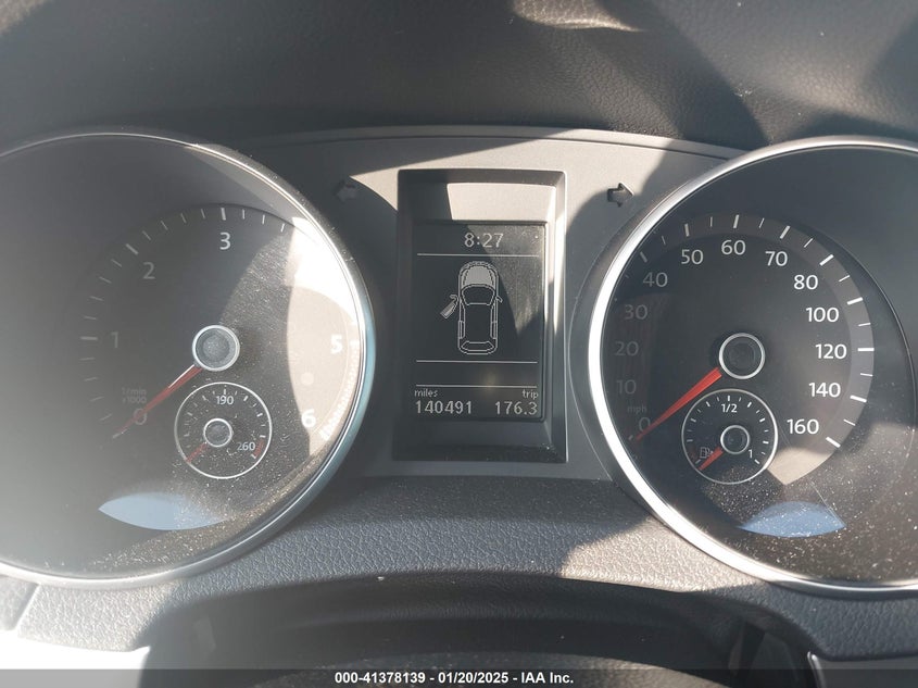 2012 VOLKSWAGEN GOLF VIN: WVWNM7AJXCW127432