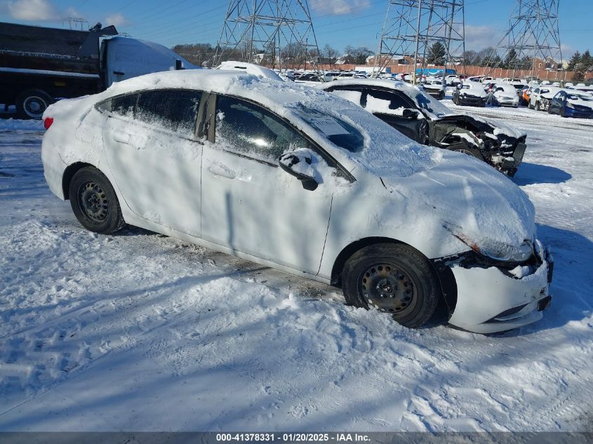 2016 CHEVROLET CRUZE