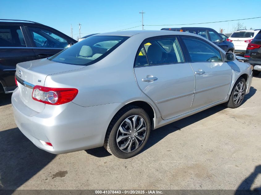 VIN 2T1BU4EE7DC006950 2013 Toyota Corolla, LE no.4