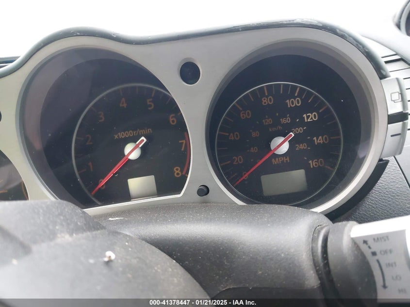 2006 NISSAN 350Z VIN: JN1AZ36A86M453721