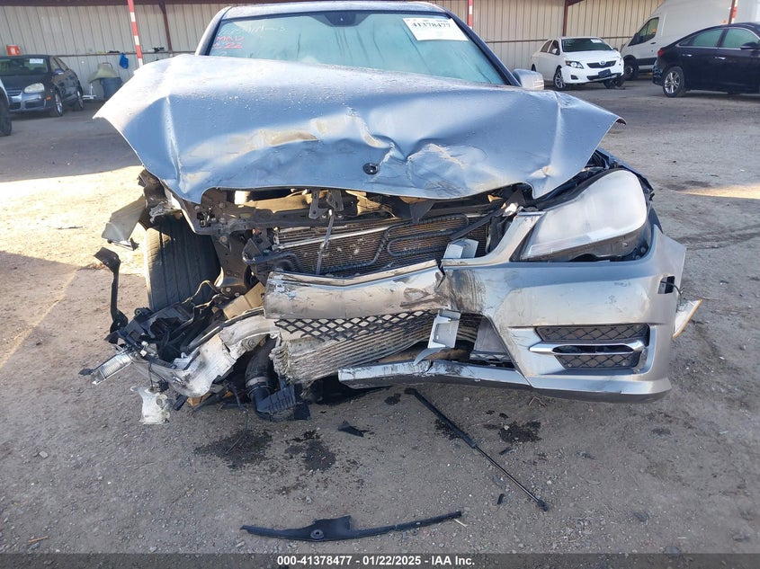 2012 MERCEDES-BENZ C VIN: WDDGF4HB9CR193796