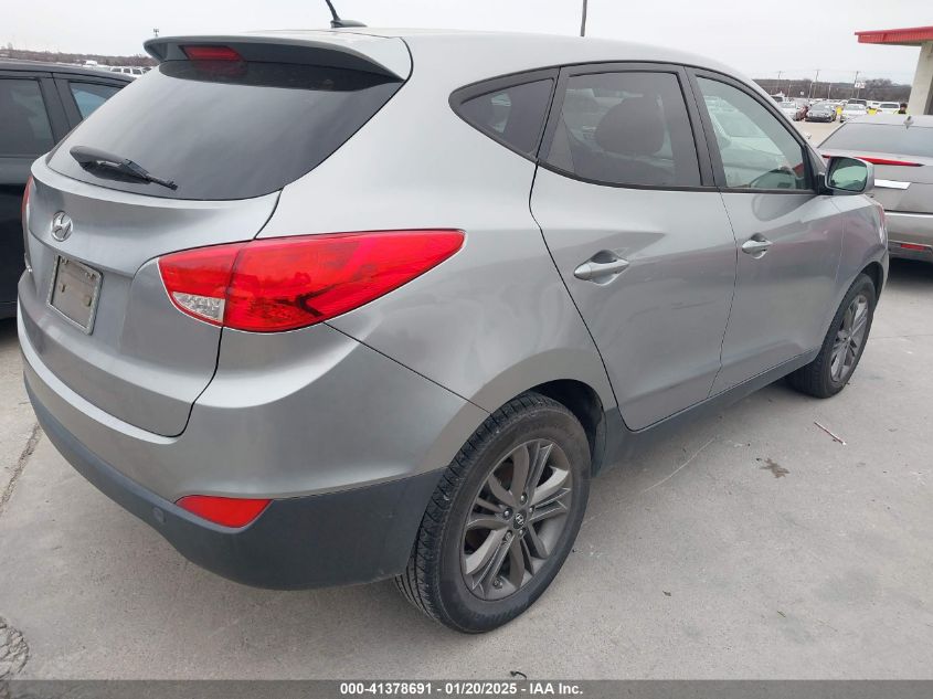 VIN KM8JT3AF6EU851375 2014 Hyundai Tucson, Gls no.4