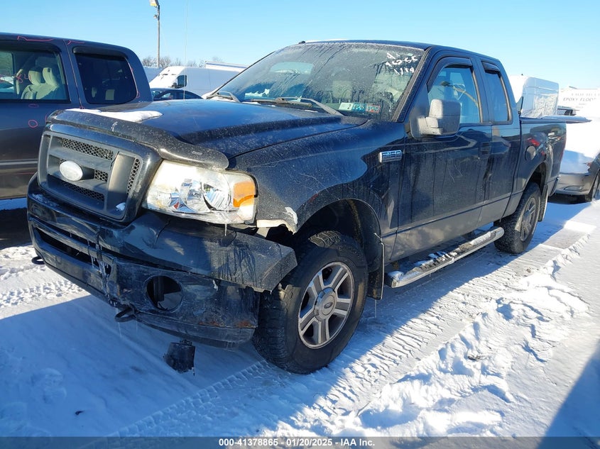 2008 FORD F-150 VIN: 1FTRX14W18FB96255