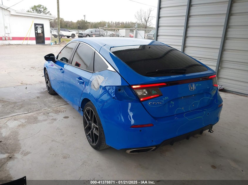 2022 HONDA CIVIC VIN: 19XFL1H87NE012338