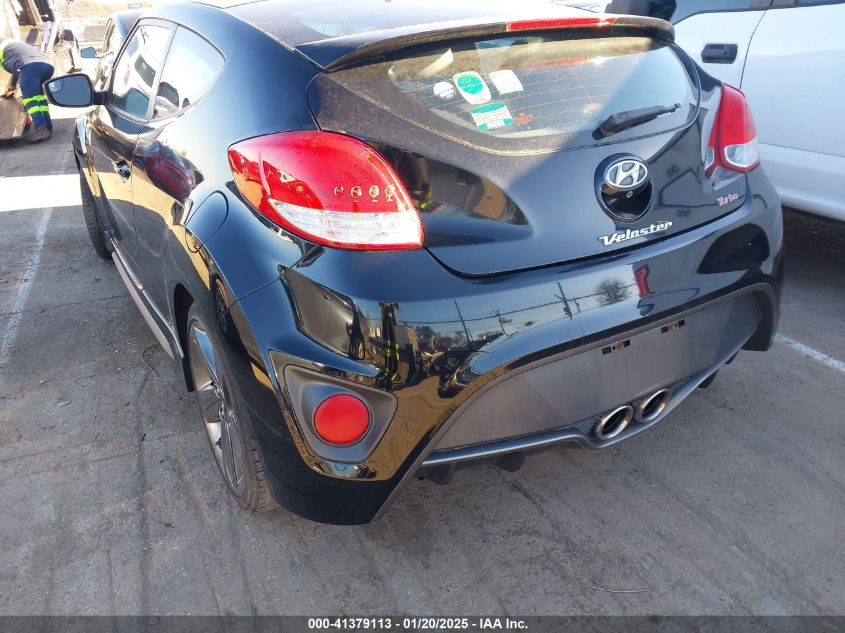 2015 HYUNDAI VELOSTER TURBO - KMHTC6AE7FU221321