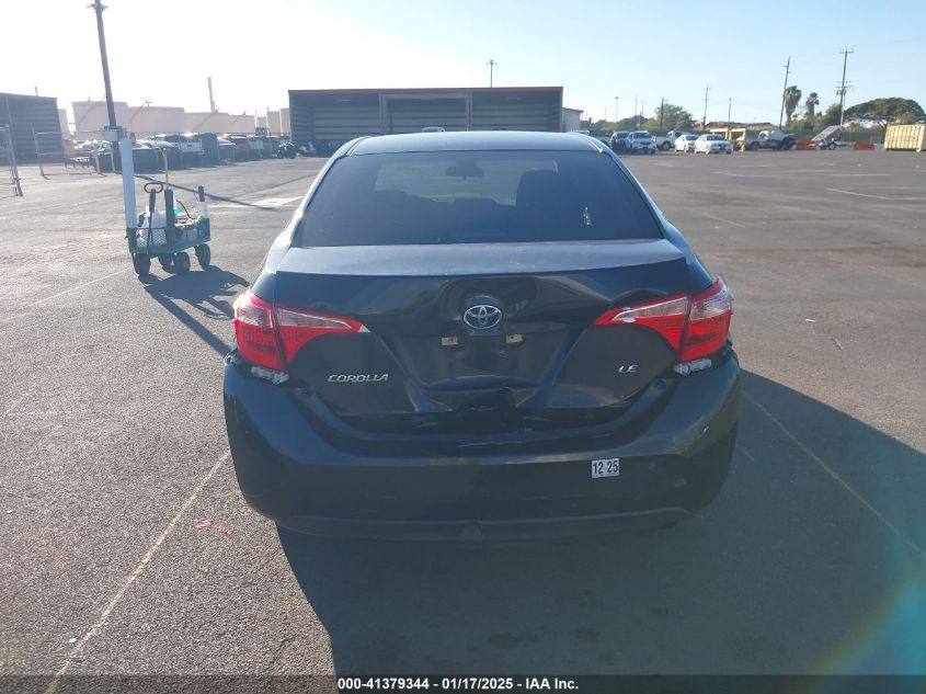 2019 Toyota Corolla Le VIN: 5YFBURHE4KP926413 Lot: 41379344