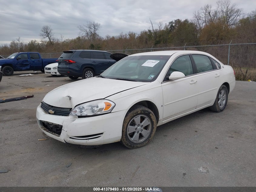 2008 CHEVROLET IMPALA VIN: 2G1WT58K181298989