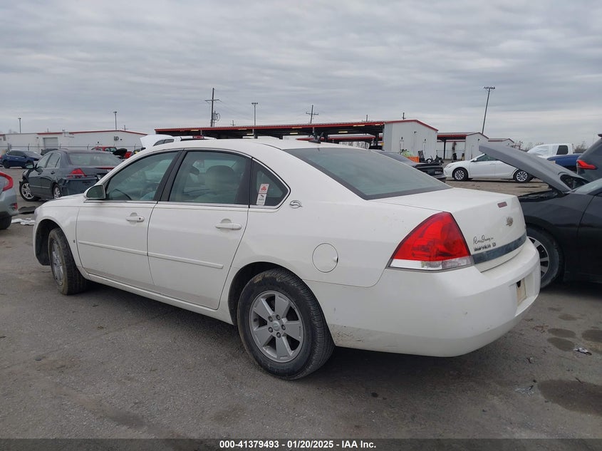 2008 CHEVROLET IMPALA VIN: 2G1WT58K181298989