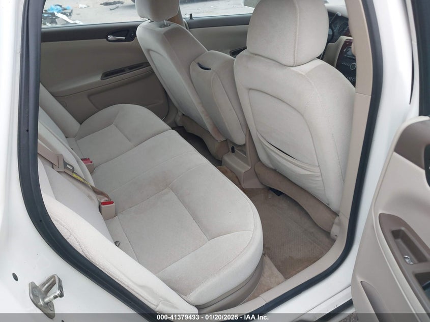 2008 CHEVROLET IMPALA VIN: 2G1WT58K181298989
