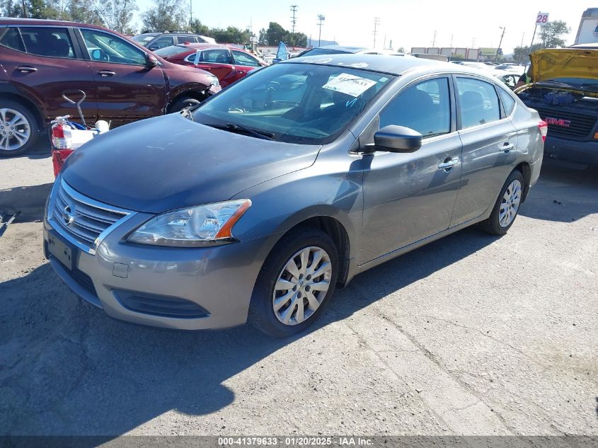 VIN 3N1AB7AP0FY331763 2015 NISSAN SENTRA no.2