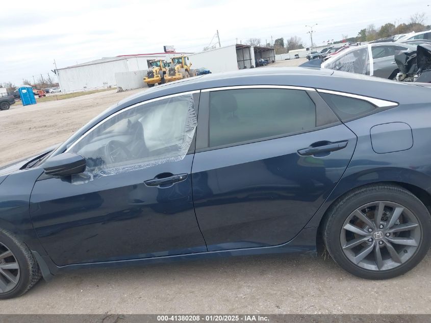 2019 Honda Civic Ex VIN: JHMFC1F38KX008574 Lot: 41380208