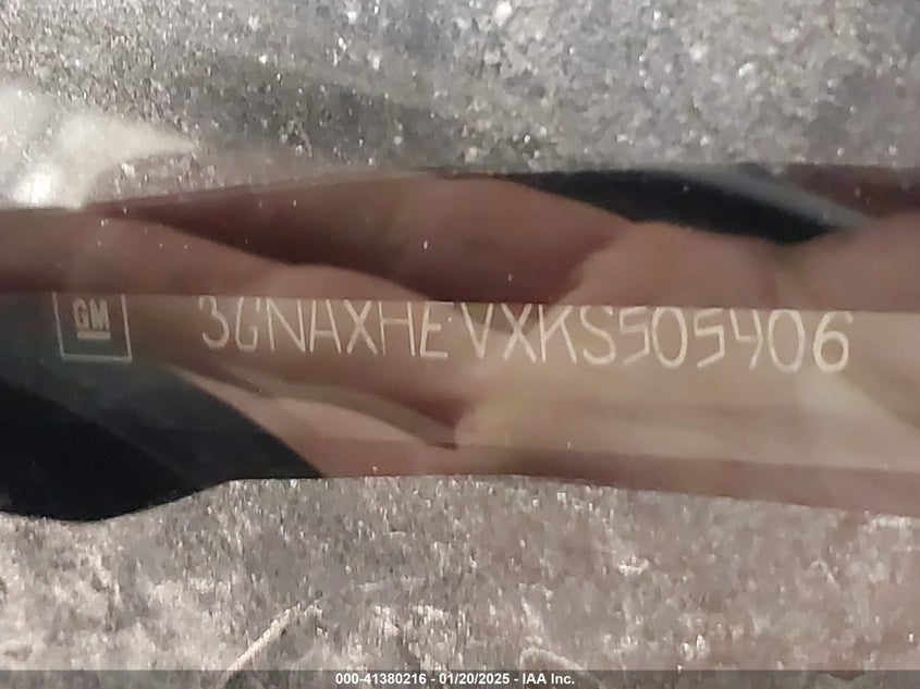 2019 CHEVROLET EQUINOX LS - 3GNAXHEVXKS505906