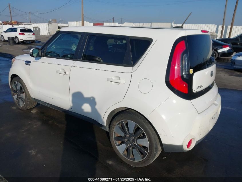 VIN KNDJX3A54E7093910 2014 KIA Soul, ! no.3