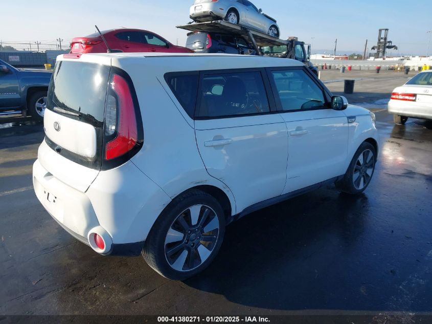 VIN KNDJX3A54E7093910 2014 KIA Soul, ! no.4