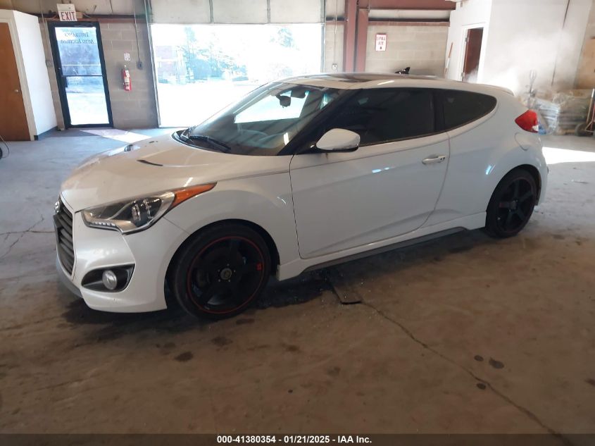 VIN KMHTC6AE7FU238569 2015 HYUNDAI VELOSTER no.2