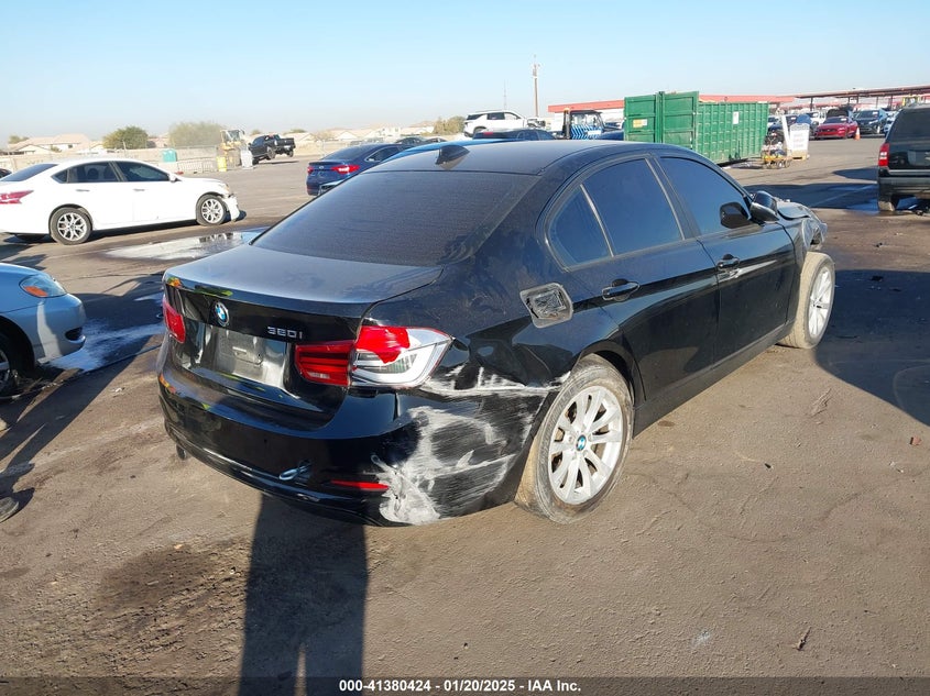 2016 BMW 320 VIN: WBA8E1G57GNU10039