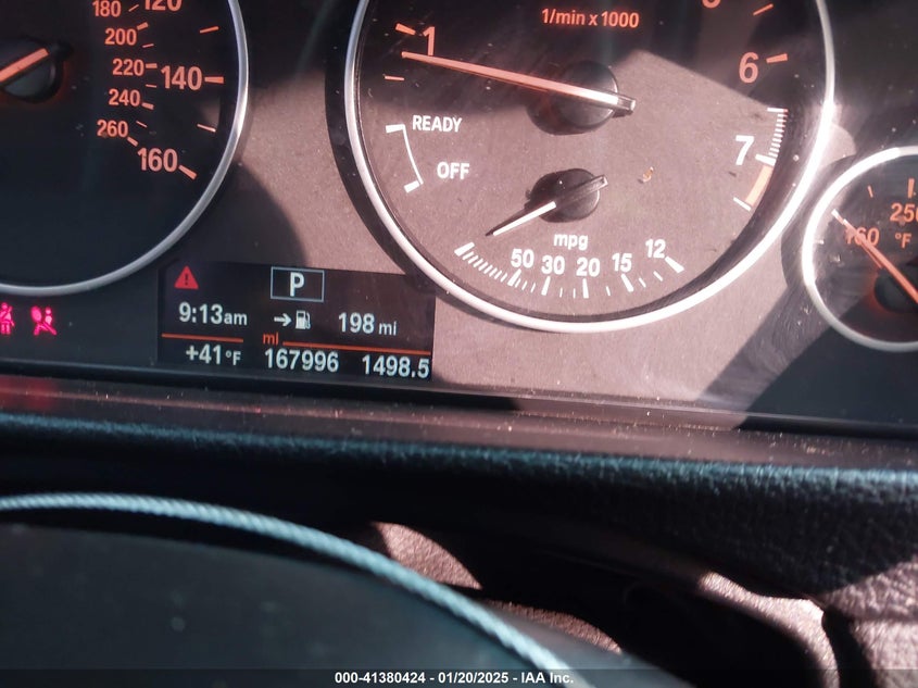 2016 BMW 320 VIN: WBA8E1G57GNU10039