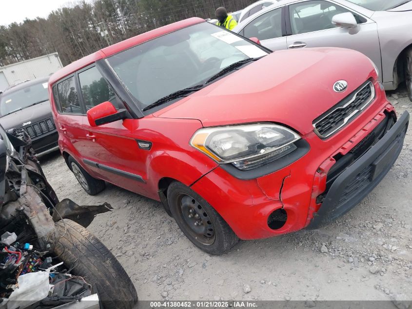 VIN KNDJT2A54D7496452 2013 KIA SOUL no.1