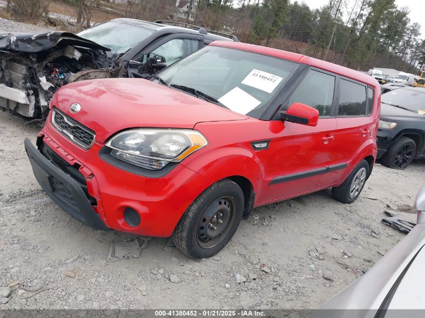 VIN KNDJT2A54D7496452 2013 KIA SOUL no.2